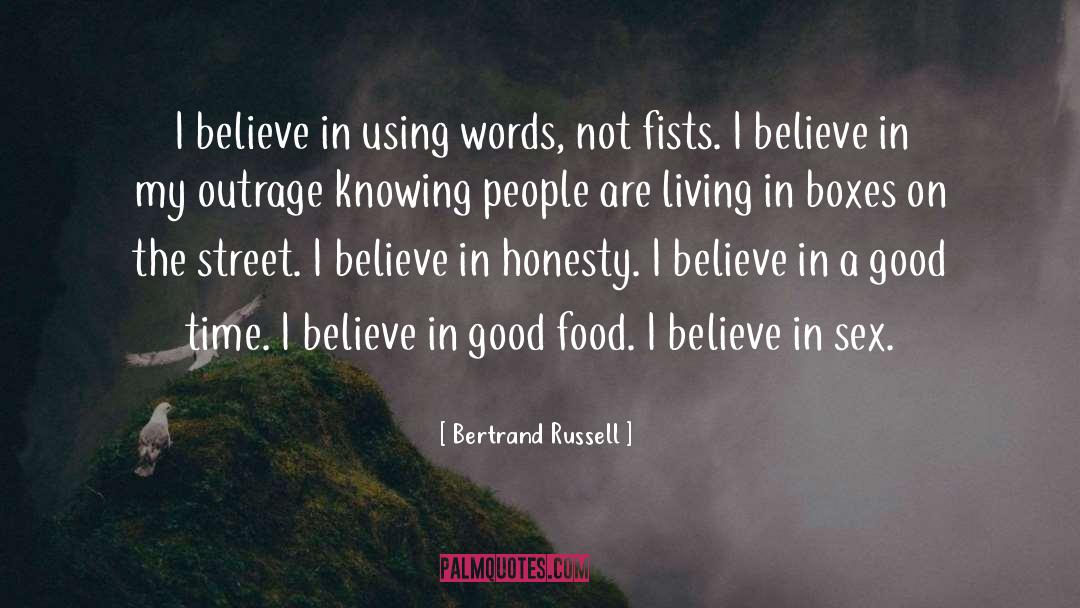 Good Food quotes by Bertrand Russell