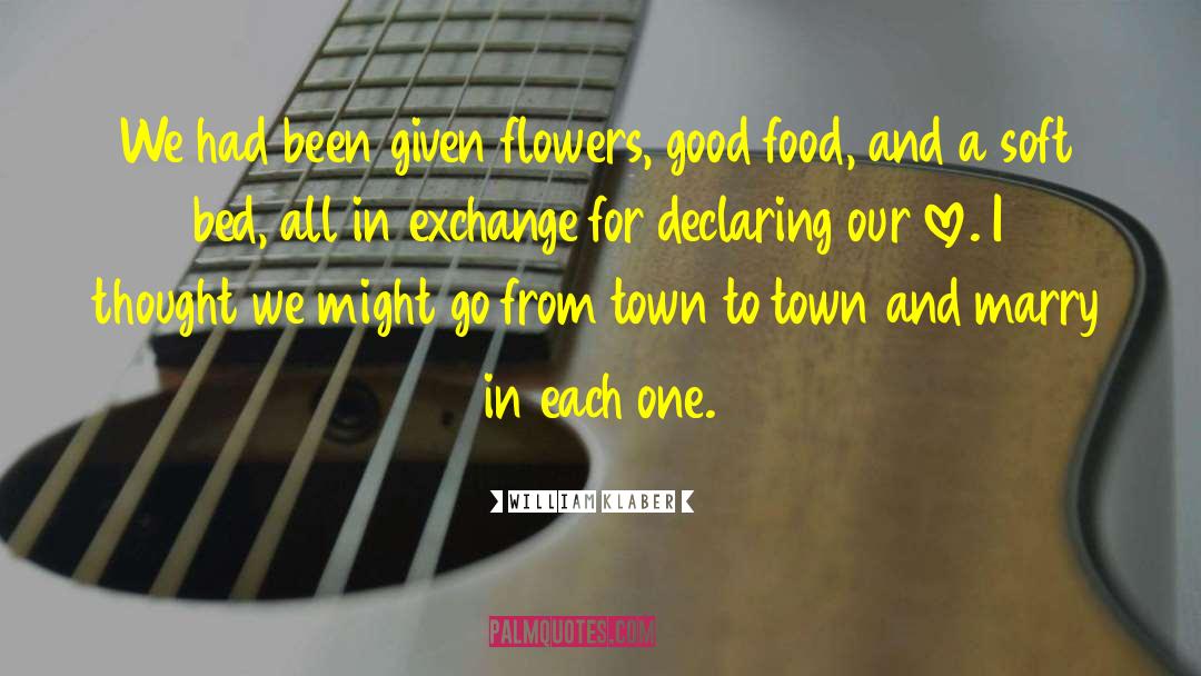 Good Food quotes by William Klaber
