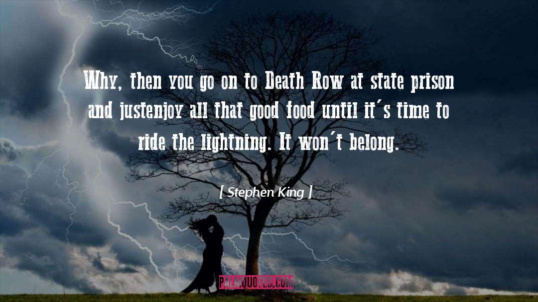 Good Food quotes by Stephen King