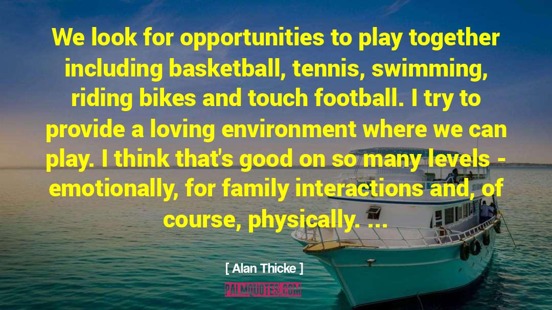 Good Football quotes by Alan Thicke