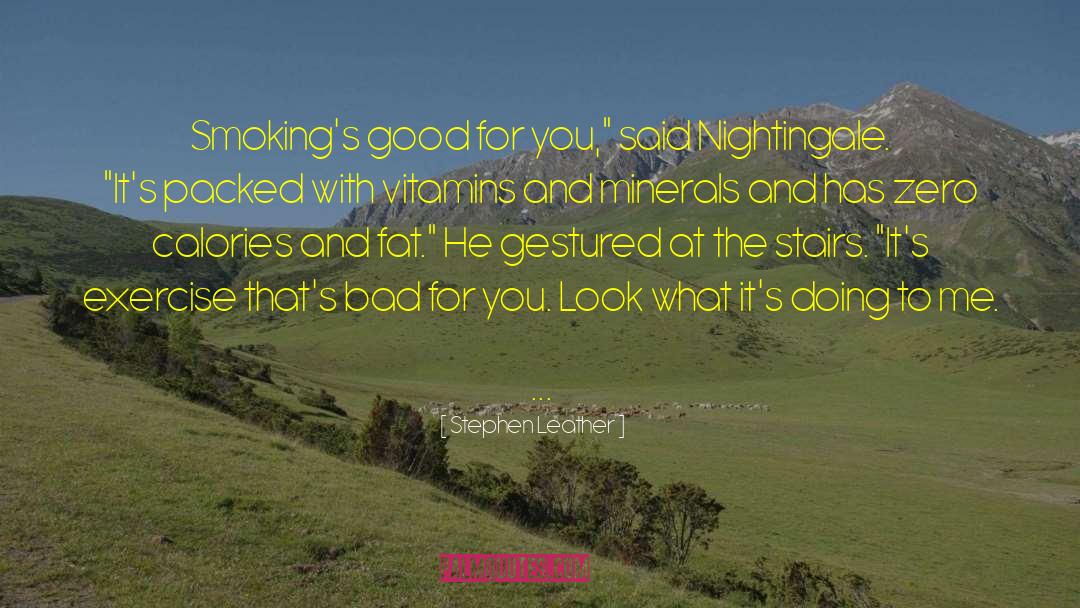 Good For You quotes by Stephen Leather