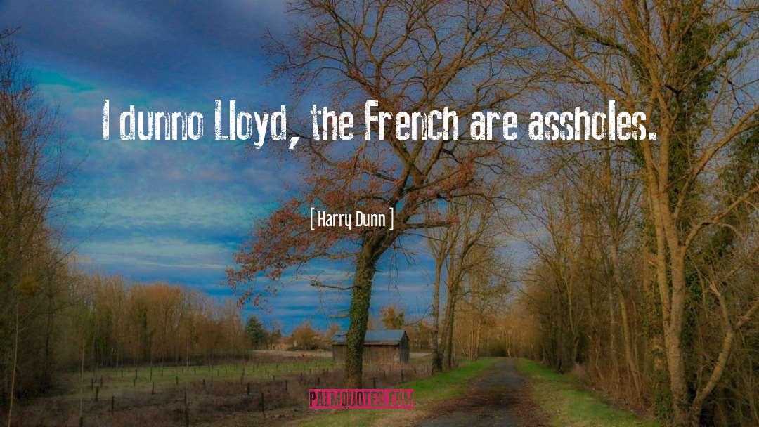 Good French quotes by Harry Dunn