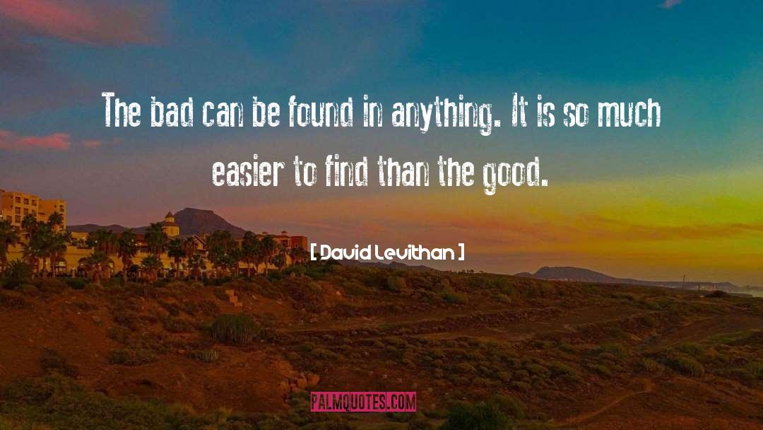 Good Friendship quotes by David Levithan