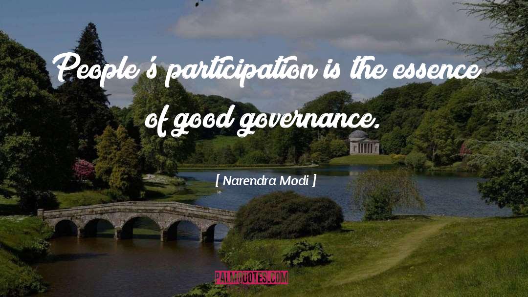 Good Governance quotes by Narendra Modi