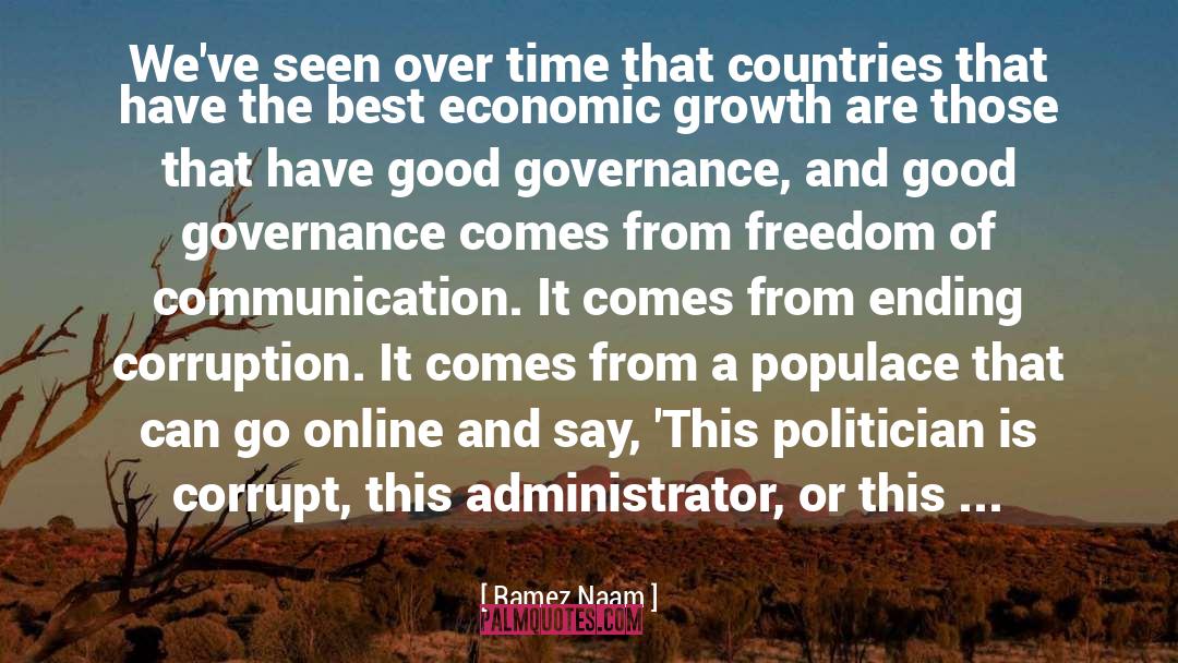 Good Governance quotes by Ramez Naam