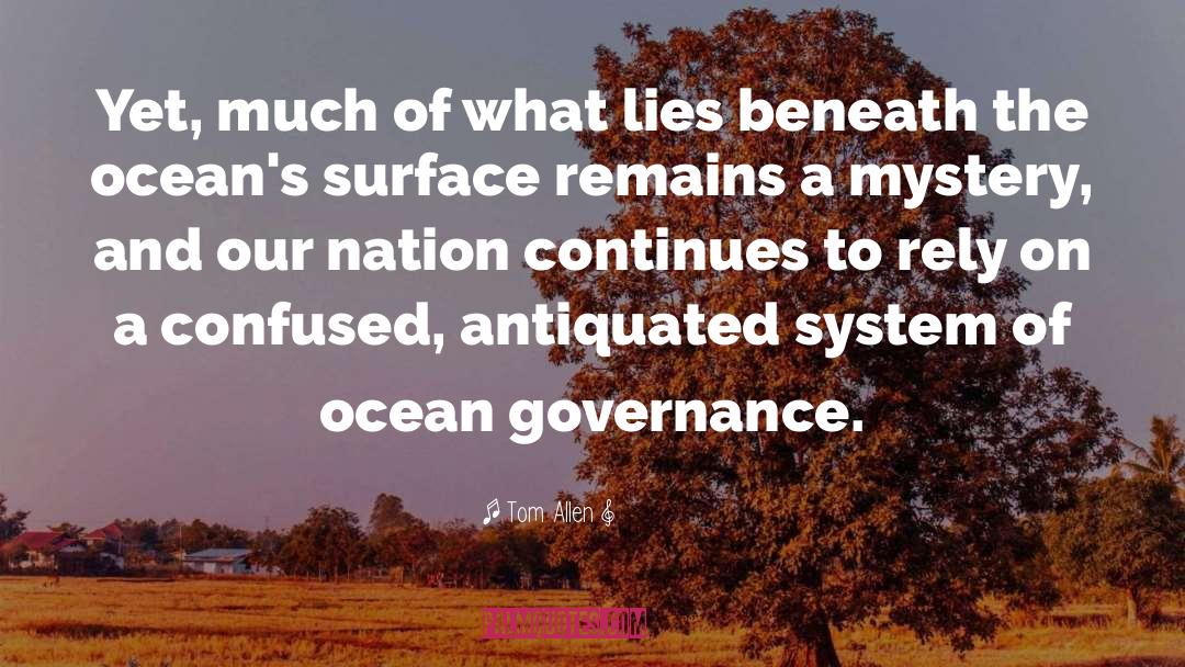 Good Governance quotes by Tom Allen