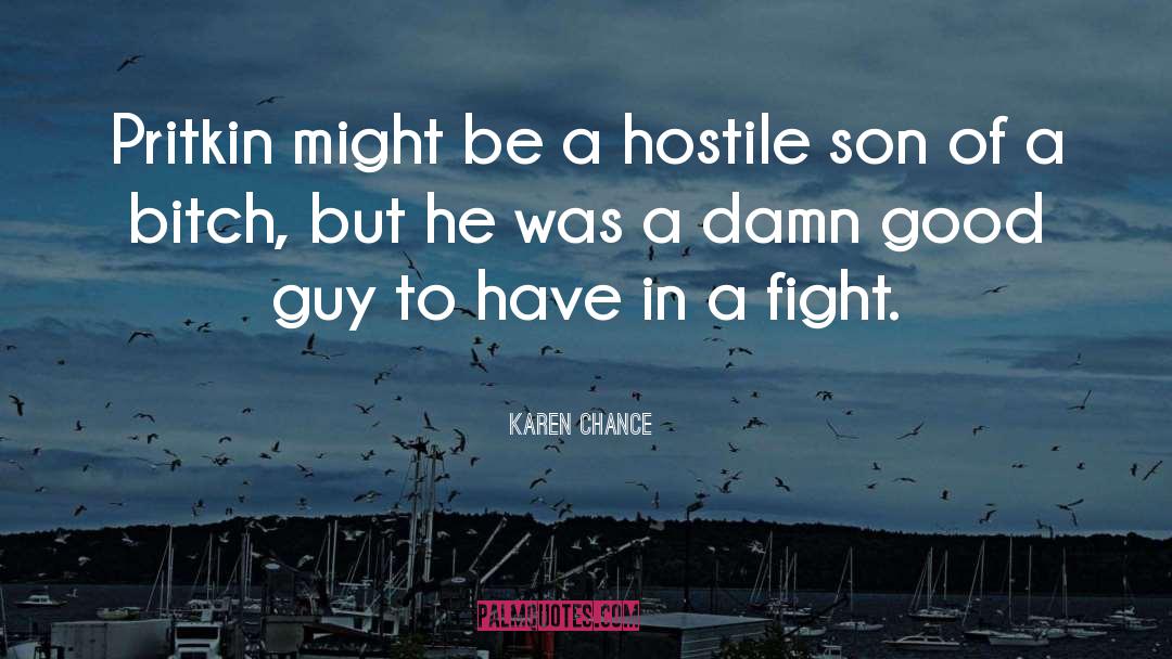 Good Guy quotes by Karen Chance
