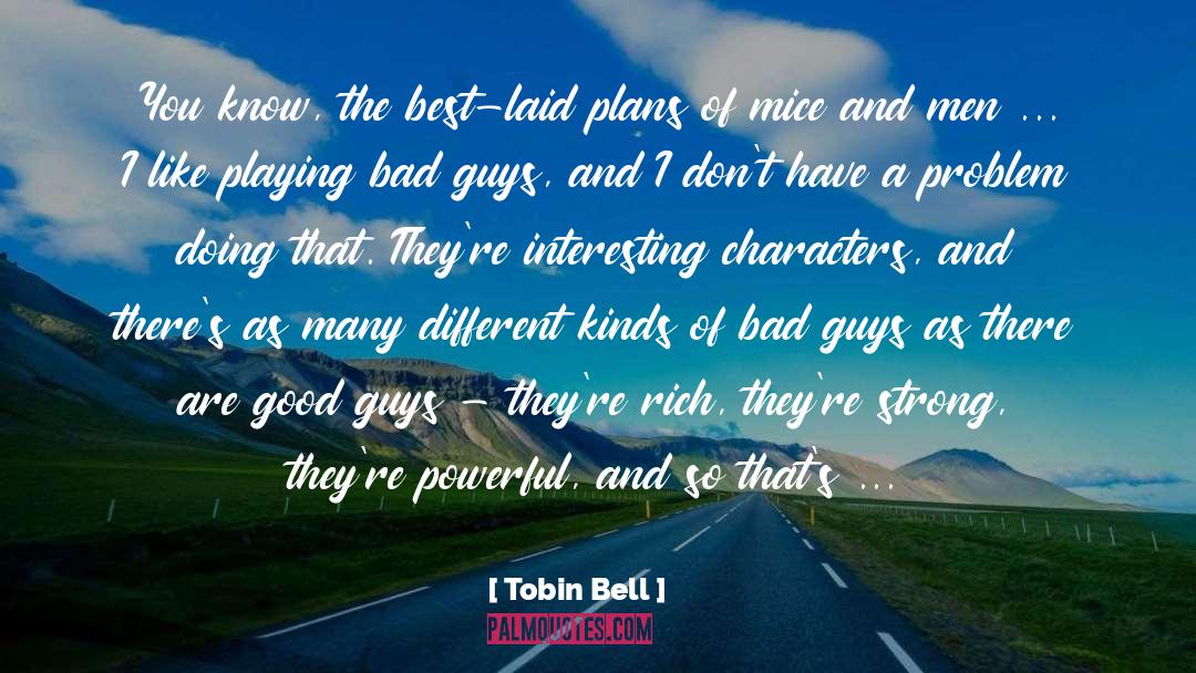 Good Guys quotes by Tobin Bell