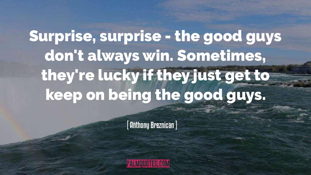 Good Guys quotes by Anthony Breznican