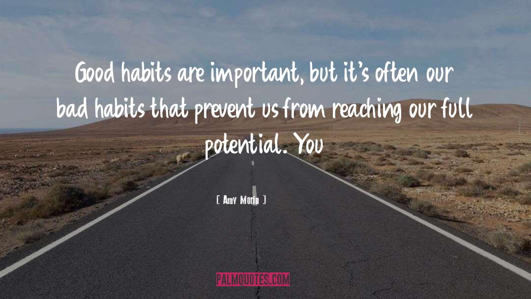 Good Habits quotes by Amy Morin