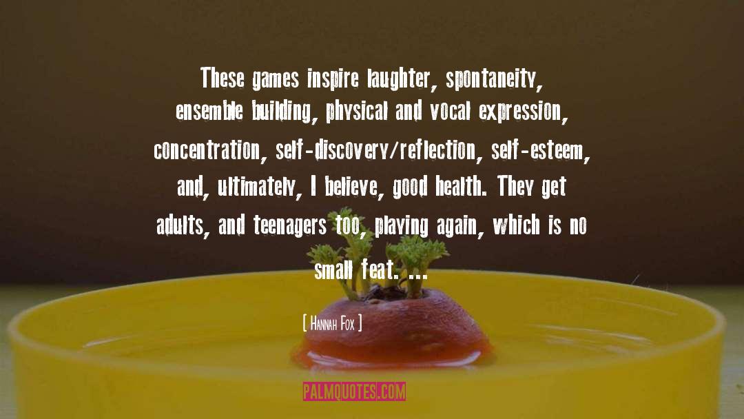 Good Health quotes by Hannah Fox