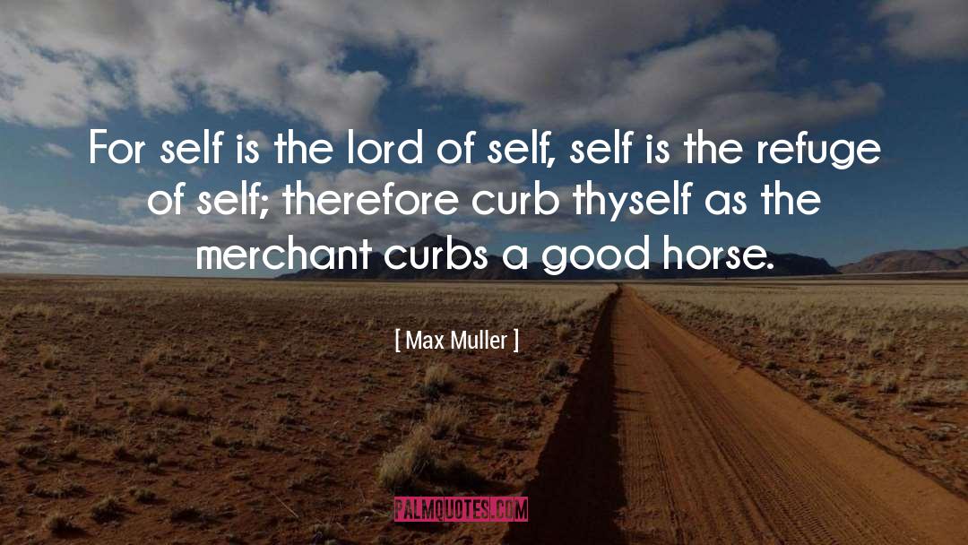 Good Horse quotes by Max Muller