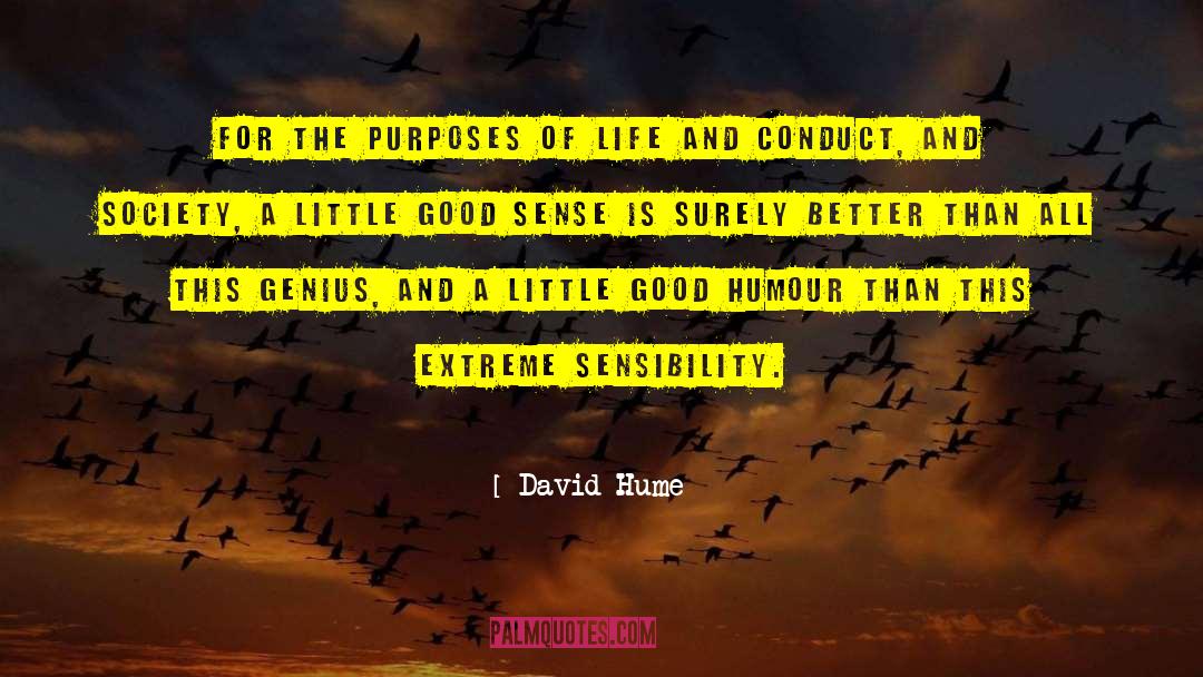 Good Humour quotes by David Hume