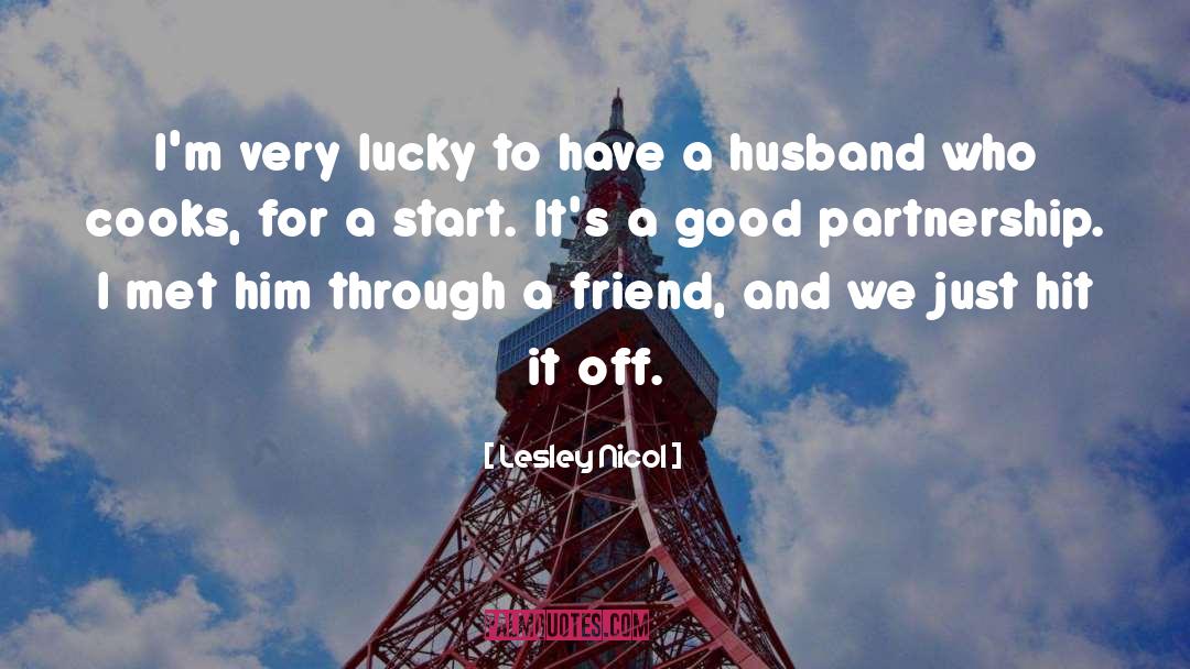 Good Husband quotes by Lesley Nicol