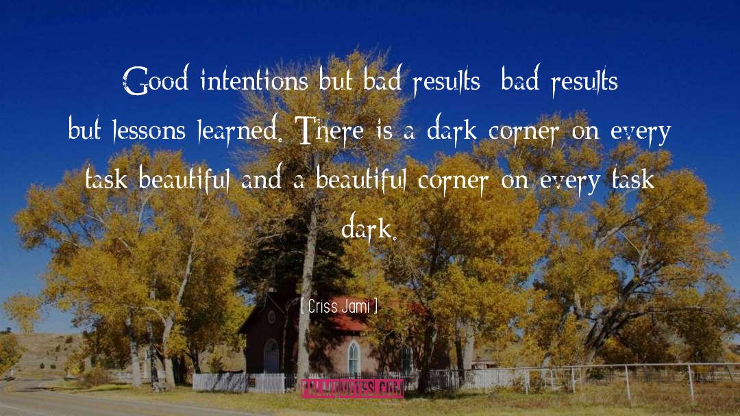 Good Intentions quotes by Criss Jami