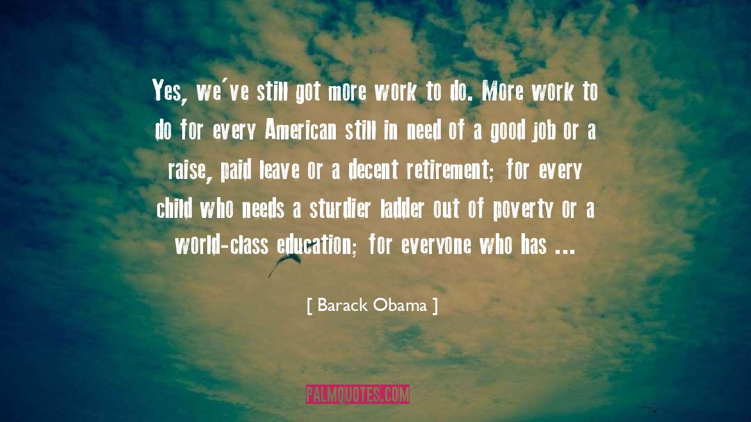 Good Job quotes by Barack Obama