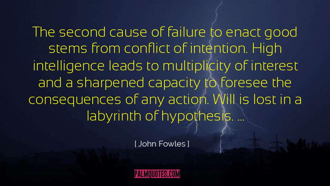 Good Knowledge quotes by John Fowles