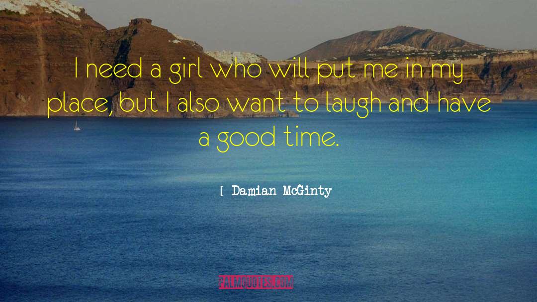 Good Laugh quotes by Damian McGinty