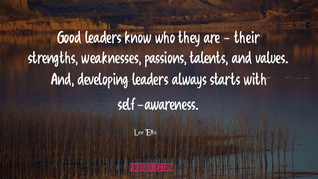 Good Leaders quotes by Lee Ellis