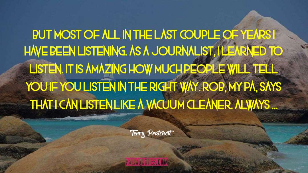 Good Listener quotes by Terry Pratchett