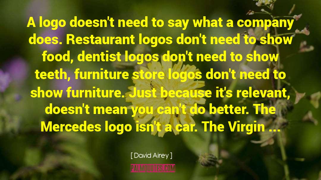 Good Logo Design quotes by David Airey