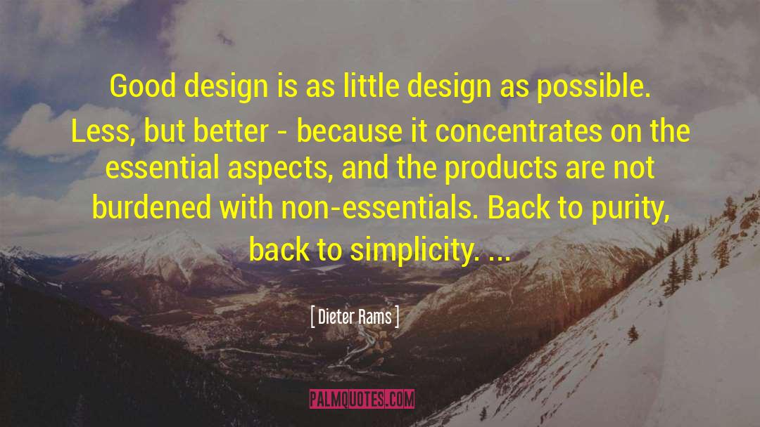 Good Logo Design quotes by Dieter Rams