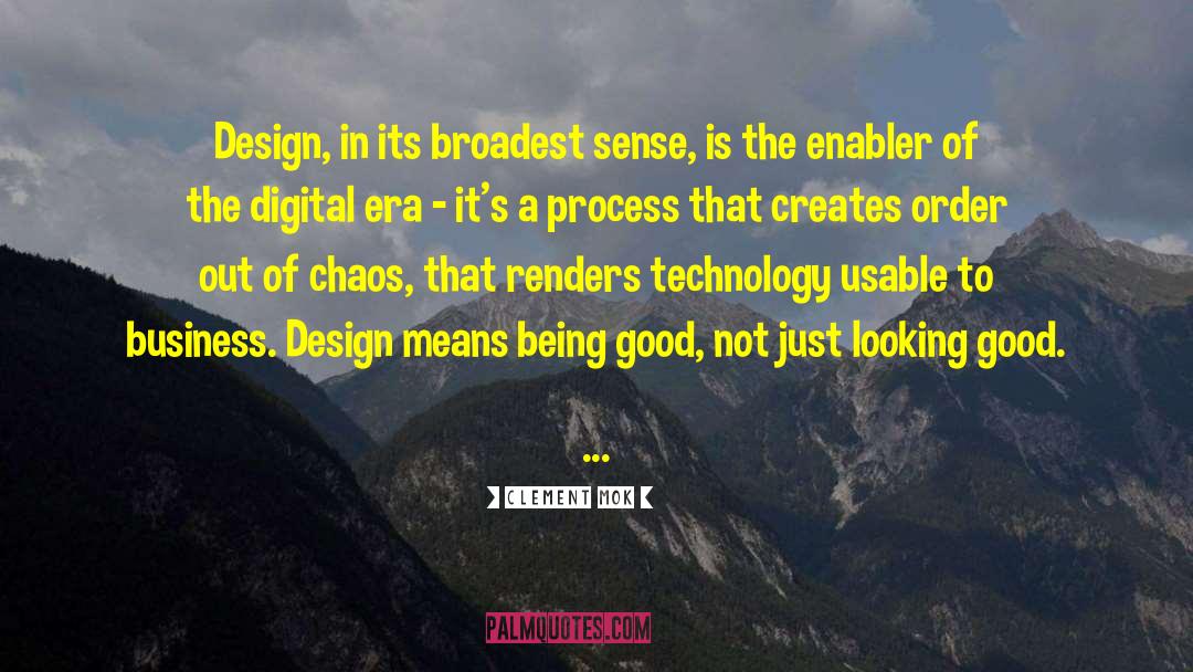 Good Logo Design quotes by Clement Mok