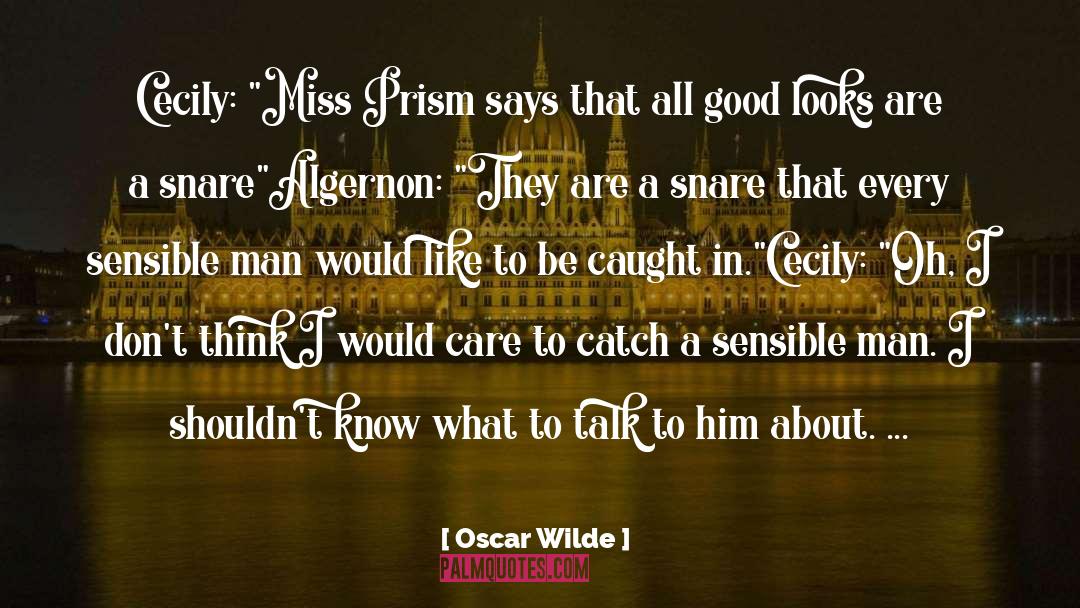 Good Looks quotes by Oscar Wilde