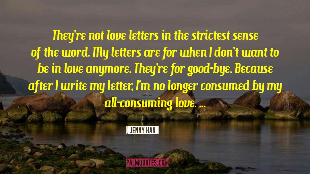 Good Love Letter quotes by Jenny Han
