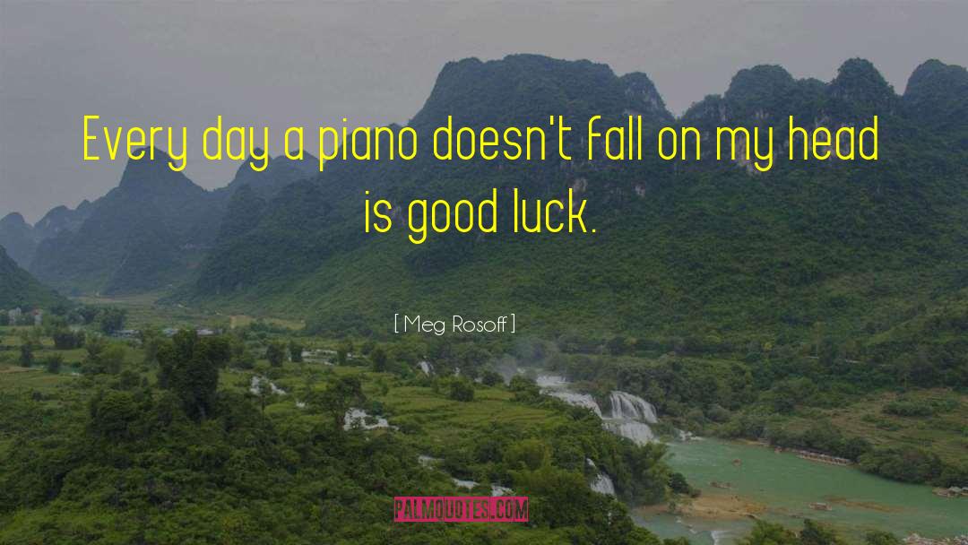 Good Luck quotes by Meg Rosoff