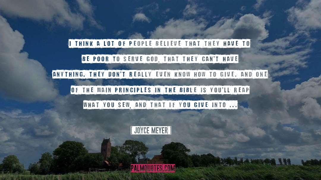 Good Management quotes by Joyce Meyer