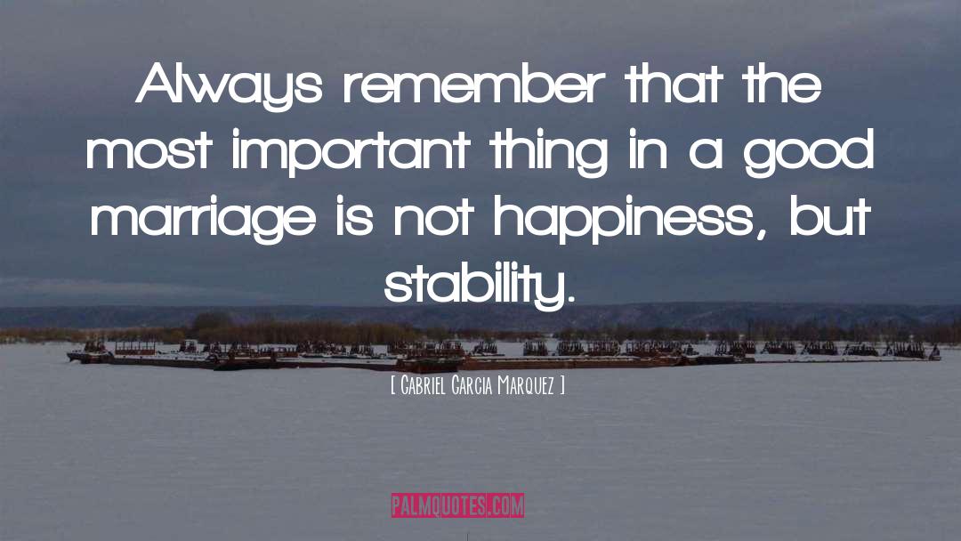 Good Marriage quotes by Gabriel Garcia Marquez