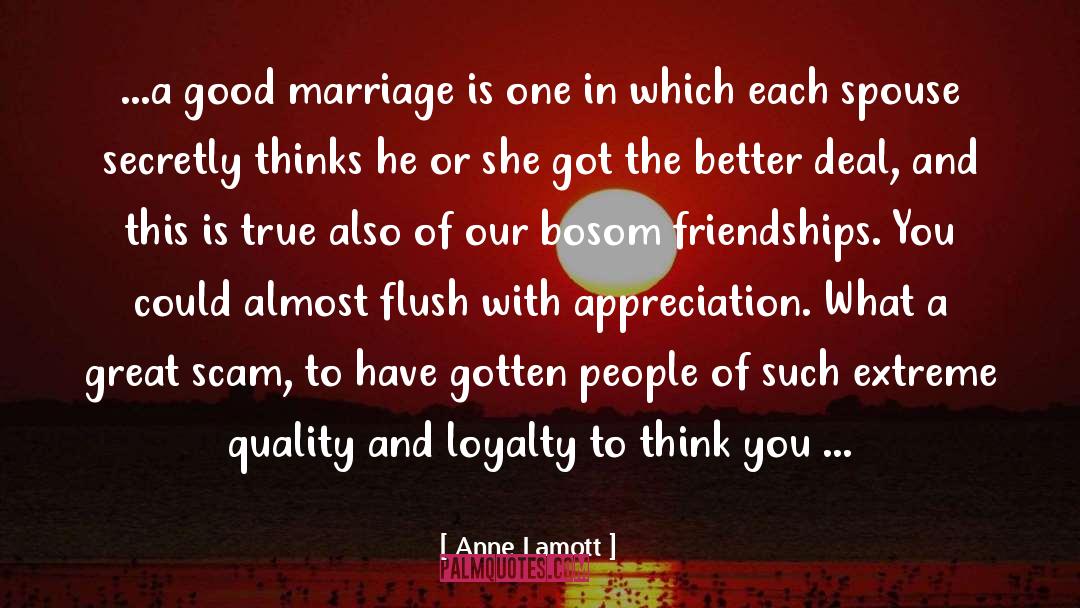 Good Marriage quotes by Anne Lamott