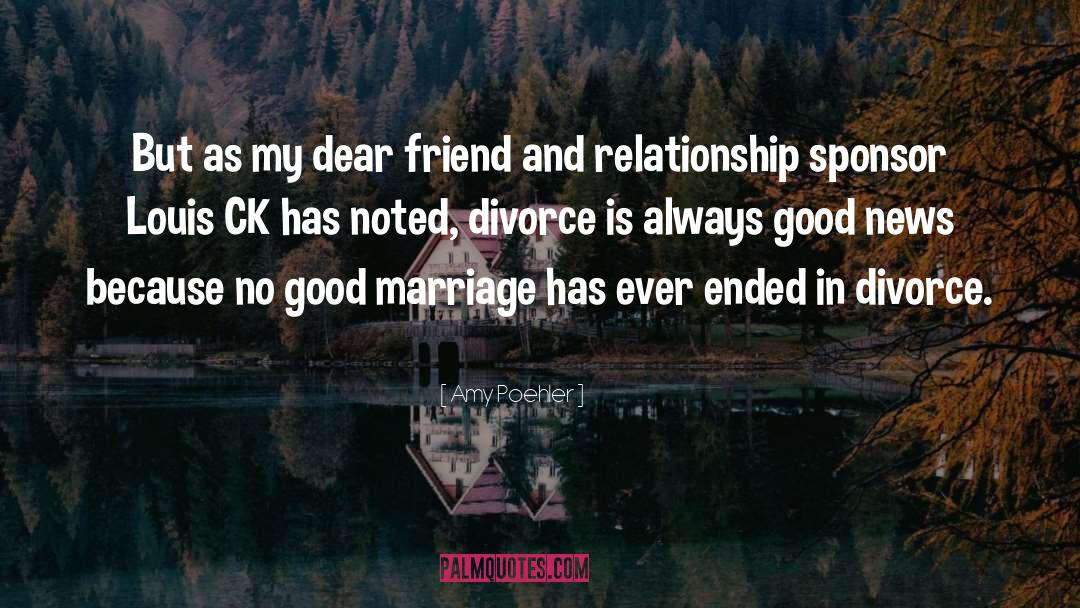 Good Marriage quotes by Amy Poehler