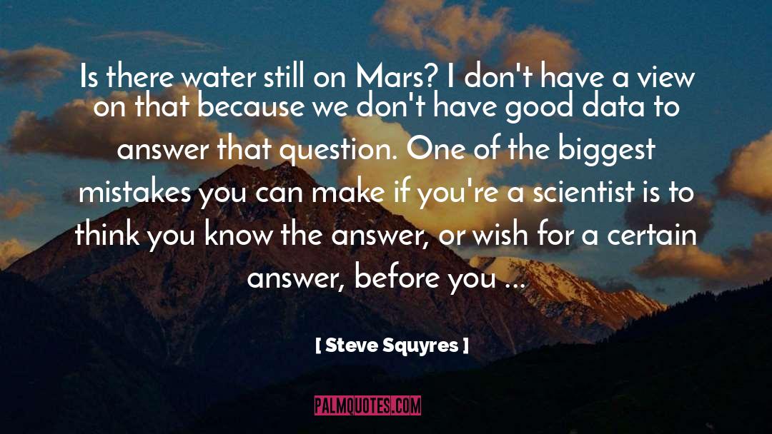 Good Medicine quotes by Steve Squyres