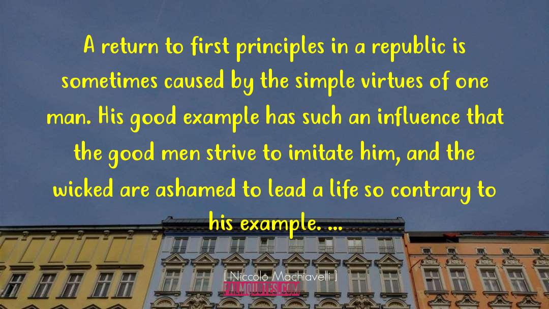 Good Men quotes by Niccolo Machiavelli