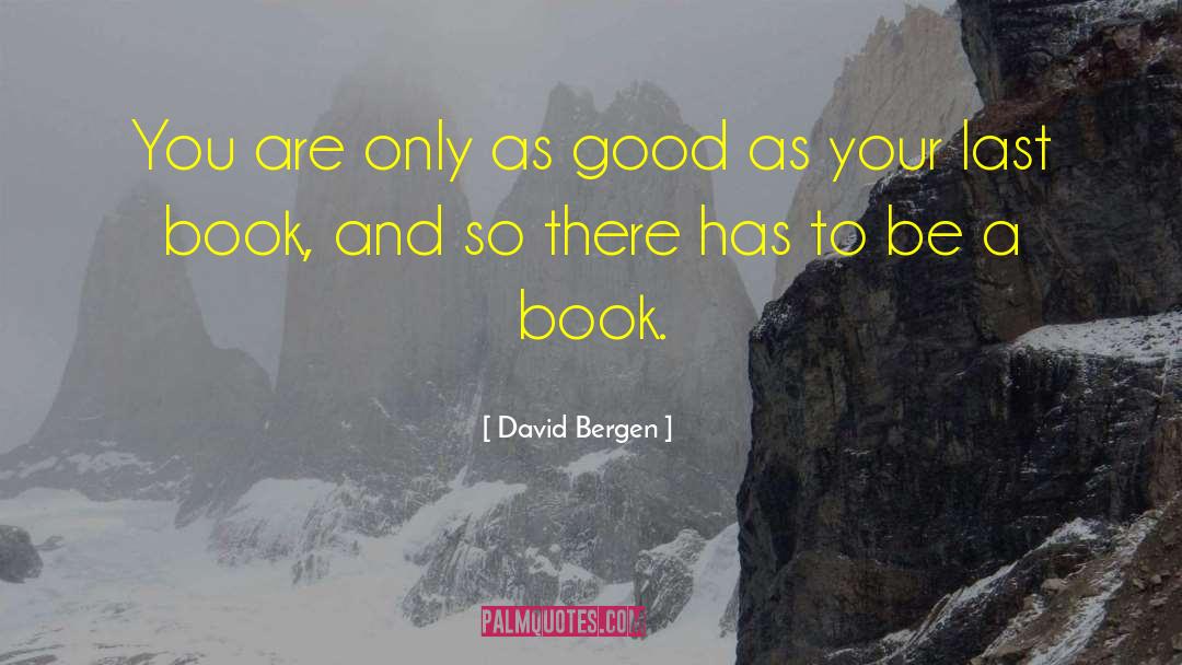 Good Mistakes quotes by David Bergen