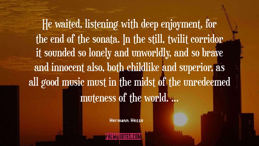 Good Music quotes by Hermann Hesse