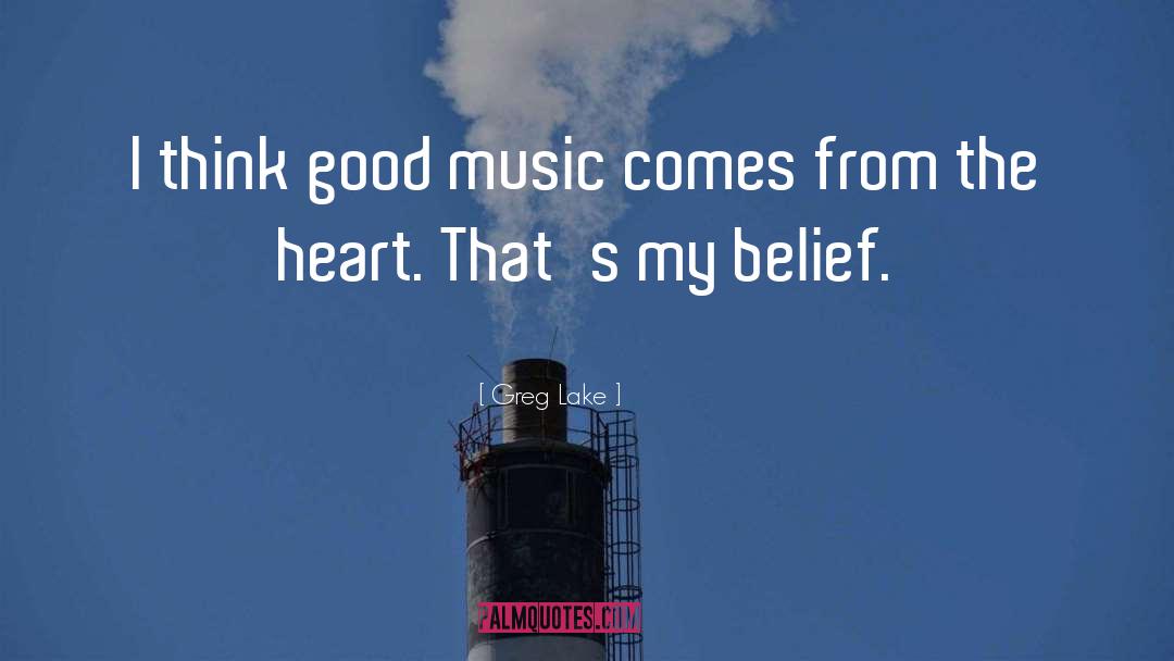 Good Music quotes by Greg Lake