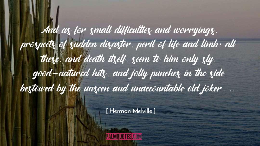 Good Natured quotes by Herman Melville