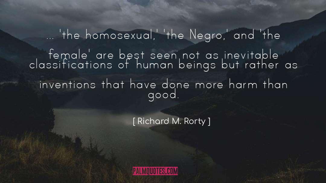 Good Negro Government quotes by Richard M. Rorty