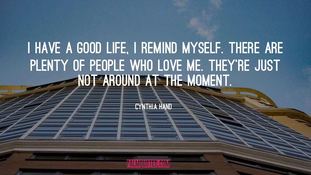 Good Neighbors quotes by Cynthia Hand