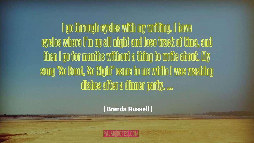 Good Night quotes by Brenda Russell