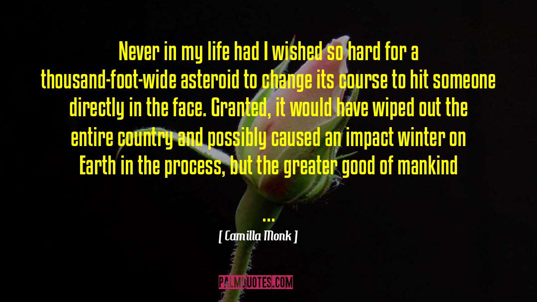 Good Of Mankind quotes by Camilla Monk