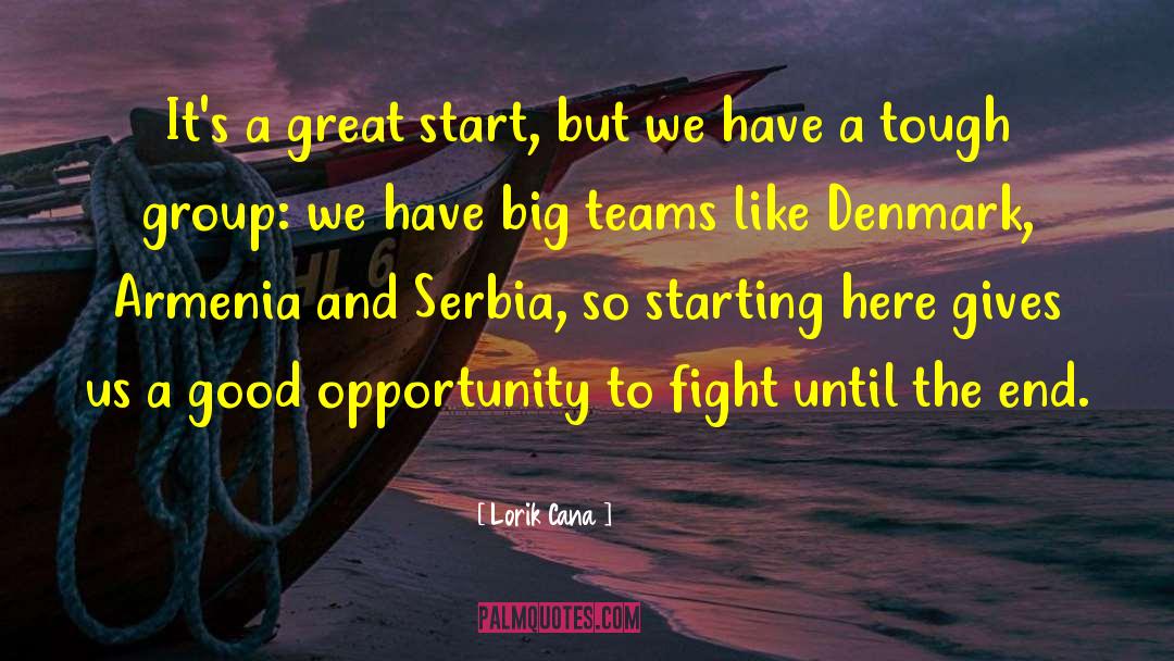 Good Opportunity quotes by Lorik Cana
