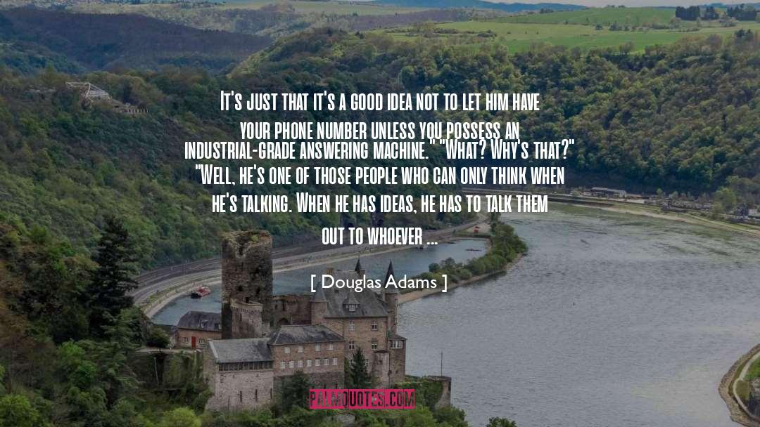 Good Order quotes by Douglas Adams