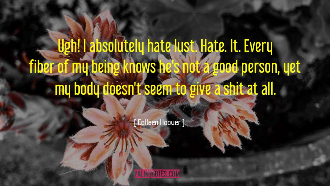 Good Person quotes by Colleen Hoover