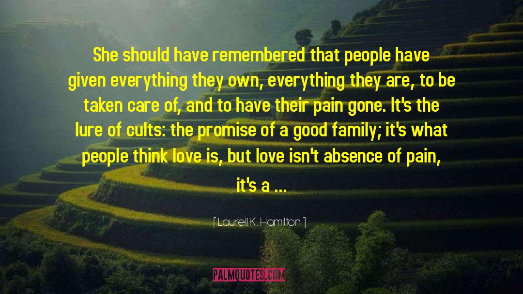 Good Personality quotes by Laurell K. Hamilton