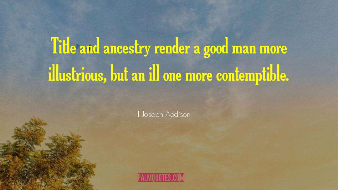 Good Personality quotes by Joseph Addison