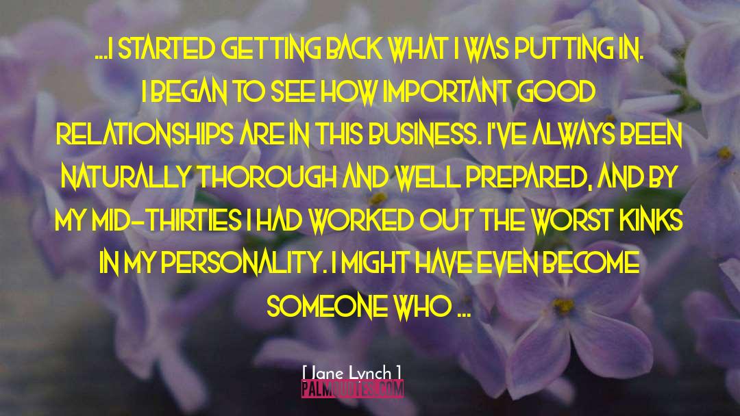 Good Personality Traits quotes by Jane Lynch